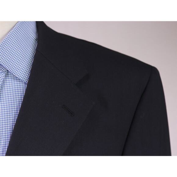 Mario Bosco by Adrian Jules Navy Blue w/ Gold Metal Buttons 3B Blazer Jacket 44R - Picture 4 of 9